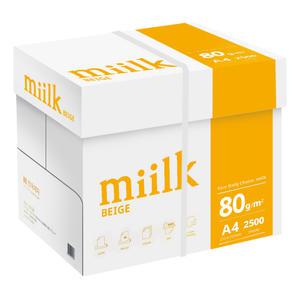 밀크베이지 A4 미색 복사용지(A4용지) 80g 2500매 1BOX_슈팅