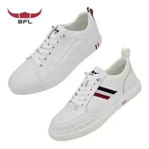 BFL 천연 소가죽 남성 캐주얼화 구두 정장 로퍼 화이트 슬립온 발편한 신발 H951 H953