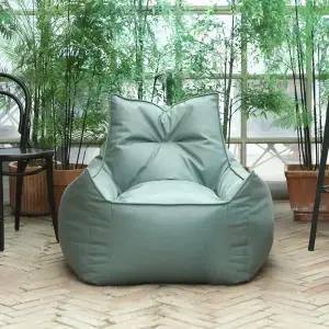 초대형 사하라 BR803 비건레더 빈백소파 1인쇼파 카페의자