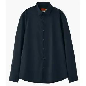 [하프클럽/에스티코]쭉 트윌 솔리드 셔츠 (슬림핏) (네이비) SDSVA31SSN