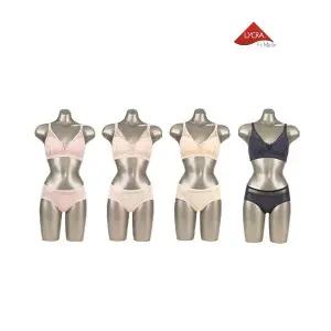 라이크라 핏미인 노와이어 심리스 홈쇼핑 여성속옷 A세트 8종 4+4