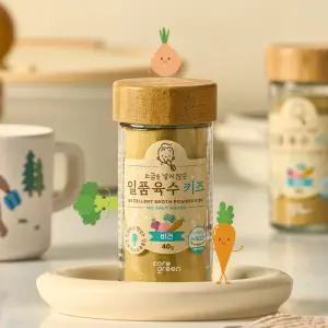 일품육수키즈40g 이유식육수 채수 야채 채소팩 국물 티백 초기준비물