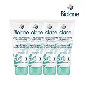 [비올란]비올란 너리싱 앤 모이스처라이징 크림 100ml x4개 베이비 키즈 신생아 고보습 로션크림