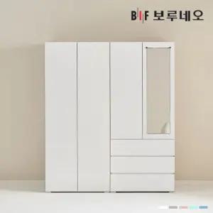 [착불] 비긴 1600 L세트 옷장 이불장 미니 아이 작은방 원룸 슬림