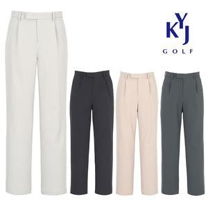 [김영주골프] 봄가을 와이드 슬랙스 원턱 스판 남성 골프팬츠 DPSMSL03