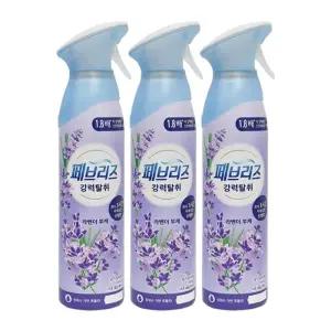 페브리즈 에어 라벤더 부케 165g x3 /실내냄새제거/방향제