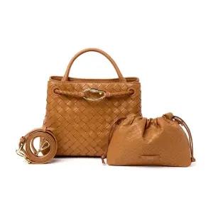 인트레치아토 헤리티지 토트백 - 탠베이지