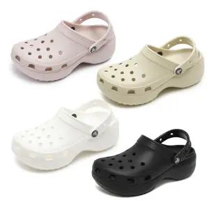 [크록스](CROCS) CLASSIC PLATFORM CLOG W 클로그샌들 (womens) 4종택1