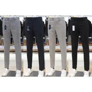 [바쏘](의정부점)25 NEW Cool MAX 데일리 여름필수 구김제로 사방스판 히든밴딩 남성정장바지 4종