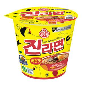 진라면 매운맛 소컵 65gx15컵