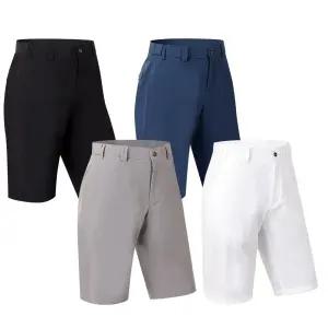 골프 반바지 남성 여름 쿨 5부 스판 반바지 남자 외출복 밴딩 편한 흰색 블루