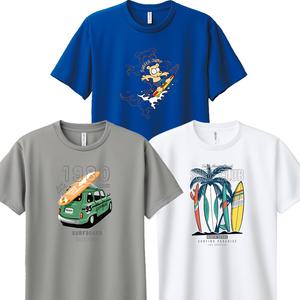 3종 세트 꼬마별 서핑 키즈 반팔티 유아 여아 남아 아동 주니어 옷 기능성 쿨론 반팔 티셔츠