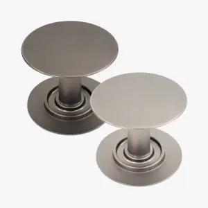 KB4374 보조키 구멍마개 원형 열쇠구멍마개 홀캡 현관문 도어락 44mm