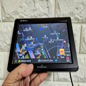 중고 SD시스템 모닝스테이션 HS-781 PLUS 지니맵 2D 8GB 7인치 내비게이션