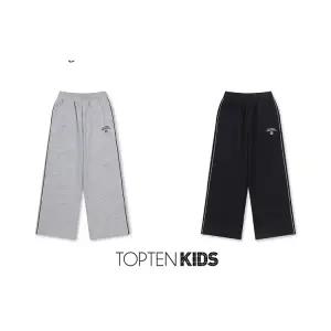 [롯데백화점]탑텐키즈 MKF2PT1201 남아) 쿨에어 코튼 텍스쳐드 파이핑 스웨트팬츠