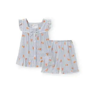 [오르시떼](마산점)여아동 G106 베이비루이 슬리브리스 상하