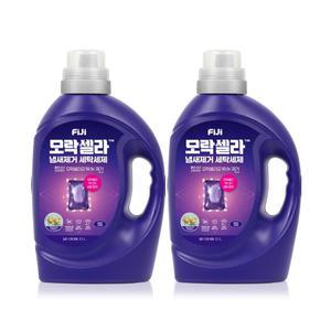 피지 모락셀라 냄새제거 액체세제 겸용 코튼향 용기 2.1L, 2개