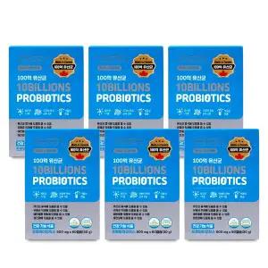 GNM자연의품격 100억 프로바이오틱스 500mg x 60캡슐 6박스 I