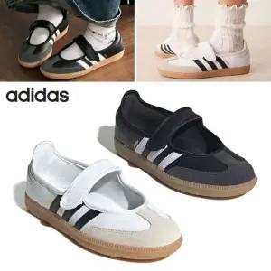 ADIDAS 메리제인 삼바 제인 여성 주니어 블랙 화이트 JQ6445 JR1402