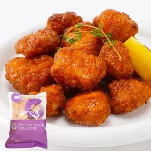 [얌얌마켓] 청정원 스윗소코 순살치킨 1kg (아이스박스 포함)