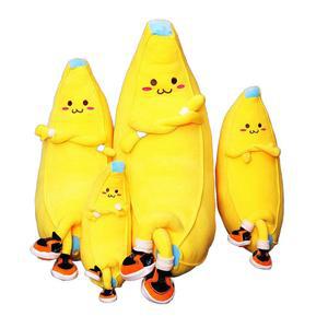 인형 대형 바나나 베개  긴 귀여운 소프트 쿠션 롱베개 봉제 큰인형 50 70 90 110cm