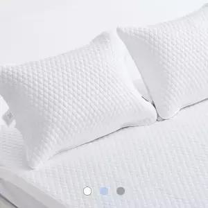 호텔침구 폴라온 3중직 밴딩형 냉감 베개커버 50x70 3컬러 1+1