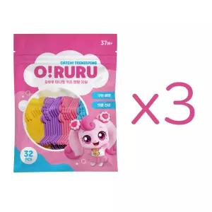 오루루 캐치티니핑 키즈 덴탈 치실 32개입 [3세트]
