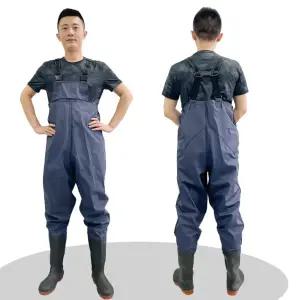 가슴장화 해루질 낚시 농장 갯벌체험 방수 체스타 멜빵 바지장화 루어낚시웨이더