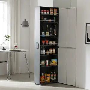 트리플 슬로비 슬라이딩 냉장고 틈새장 200