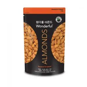 Wonderful 가염 아몬드 950g 견과류 영양 간식 볶은 구운 대용량