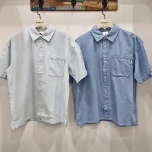 [행텐주니어](순천모다) 포켓 데님 반팔 셔츠 14520-020-402-10_SC