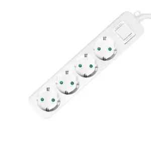 신성 안전 멀티탭 4구 5M 16A 실내 전기 연장선 국산