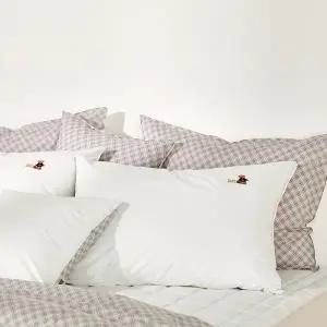 [롯데백화점]닥스 고밀도 바버 화이트 베개커버