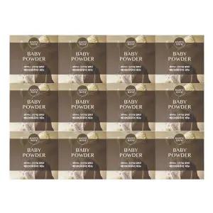 [해피바스]해피바스 오리지널 컬렉션 베이비파우더 비누 12입