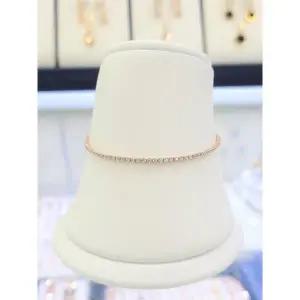 14k/18k 금 1.5mm 테니스 체인 팔찌 GS126-9336-TB-16.5cm