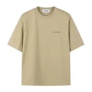 [롯데백화점]커스텀멜로우 새드스마일 베이직 로고 티셔츠 CQTAX24411BEX