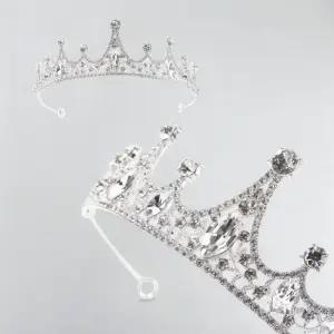 웨딩 왕관 브라이덜 샤워 티아라 머리띠 티아라 티아라왕관 웨딩티아라 왕관