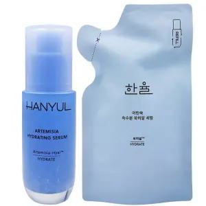 한율 어린쑥 속수분 쑥히알 세럼40ml+40ml 리필 기획세트