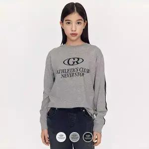 [지오다노주니어] 03095912 프린트 사커티 긴팔 티셔츠