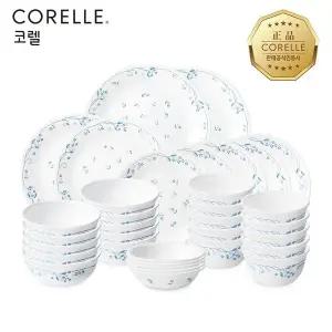 [코렐] 프로빈셜블루 한국형 10인 34P 원형 홈세트