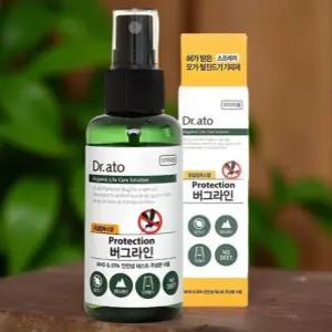몸에 뿌리는 모기 스프레이 기피제 모기약 벌레 해충 퇴치 천연 퇴치제 60ml