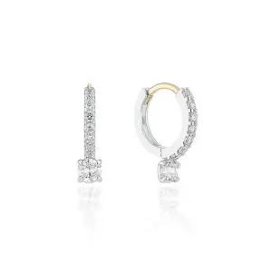 [로이드](마산점)포인트 테니스 14K 원터치 링귀걸이 LOTP2007T