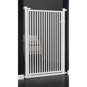 고양이 방묘문 반려묘 대형견 현관문펜스 발려견 출입 방충망 간이 애견 80cm 개문