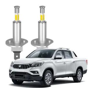 렉스턴스포츠칸 상향등 H1 R7 LED 전구 자동차 360도