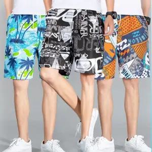 남자 패션 5부 휴양지 하와이안 반바지 홈웨어/수영복/남성/스포츠/트렁크/시원한/바지/여름/비치/실내