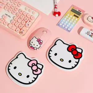 헬로키티 키보드 마우스 손목보호 쿠션