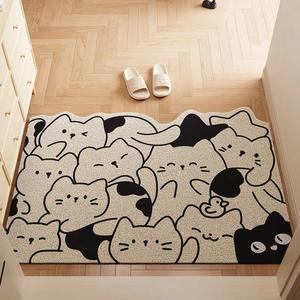 현관 베란다 코일매트 신발장 깔판 잘라쓰는 발매트 diy바닥 캐릭터매트