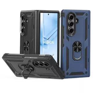 갤럭시 Z폴드 6 7 하이쉘 메탈 기어링 힌지보호 범퍼 거치대 케이스 제트폴드