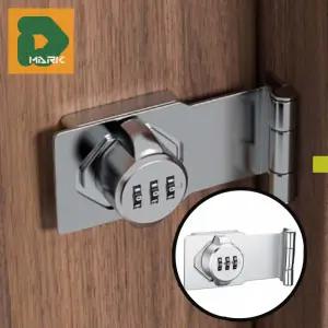 90도 번호키자물쇠 캐비넷 걸쇠 서랍 미닫이 방범 잠금 장치 보안 도어락 안전 사물함 문 여닫이 비밀번호