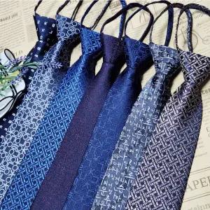 한글 패턴 자동넥타이 선물용